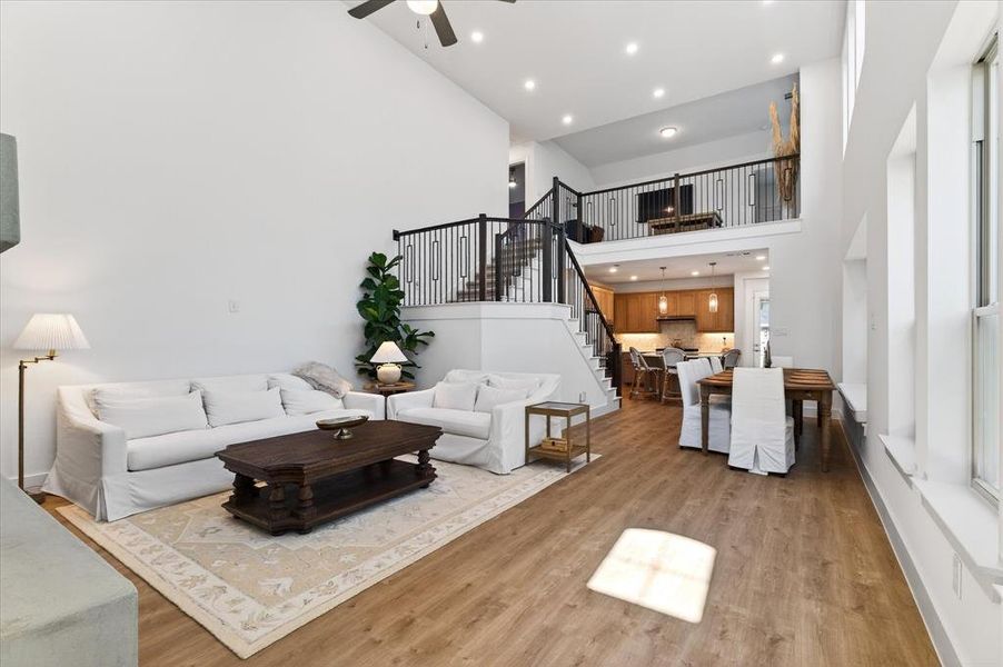 Furnished interior view inside a new home in Pecan Square, Northlake (Image 14).