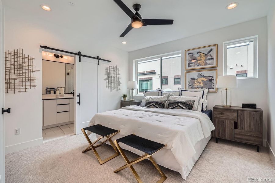 Furnished interior view inside a new home in Applewood Village, Lakewood (Image 12).