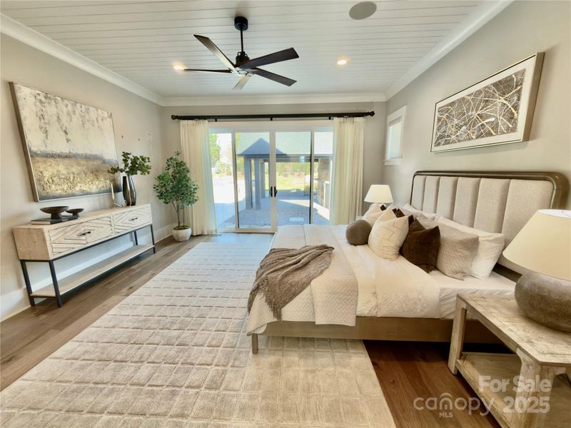 Furnished interior view inside a new home in , Weddington (Image 17). Furnished interior view inside a new home in , Weddington (Image 17).