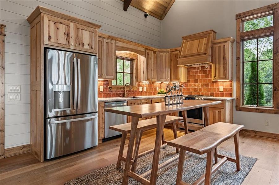 Furnished interior view inside a new home in , Ellijay (Image 10).