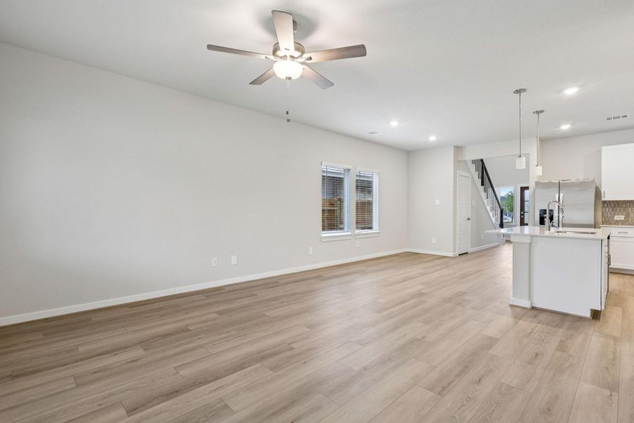 Photo is not of the actual home, but is an inspirational photo of builder’s model home and may depict options, furnishings, and/or decorator features that are not included