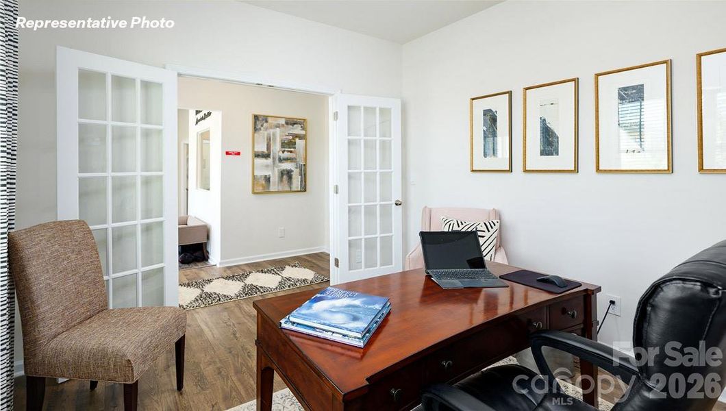 Furnished interior view inside a new home in Laurelbrook, Sherrills Ford (Image 24).