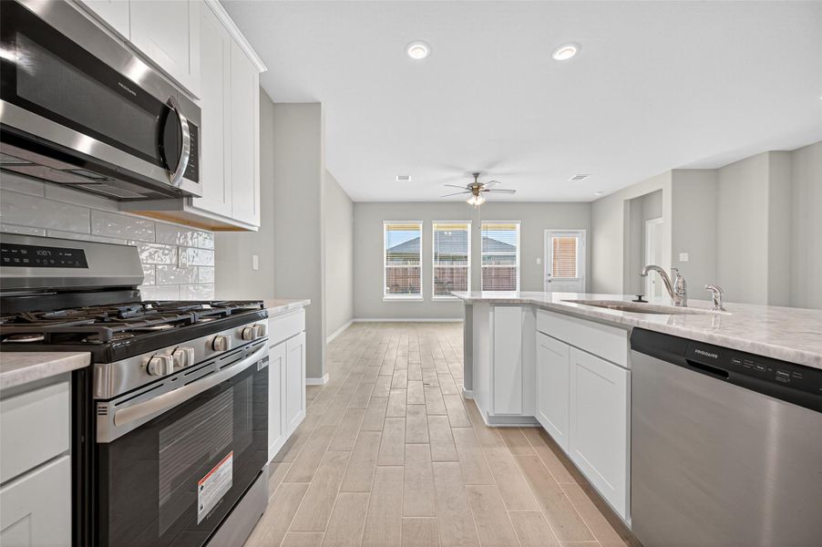 Furnished interior view inside a new home in Cypress Green, Hockley (Image 5).