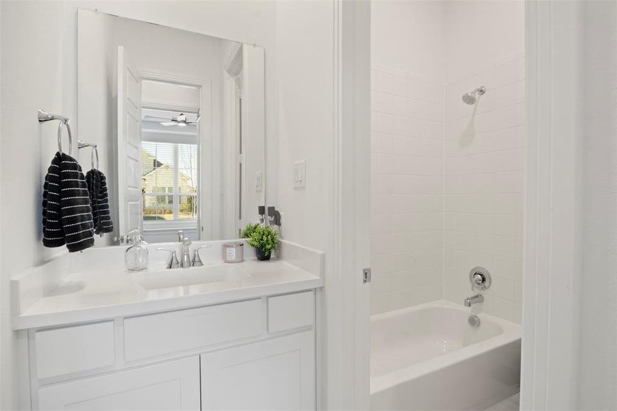 Furnished interior view inside a new home in , Aubrey (Image 19). Furnished interior view inside a new home in , Aubrey (Image 19).