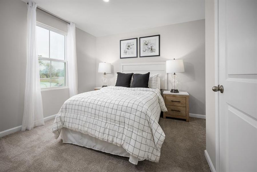 Furnished interior view inside a new home in Aspen Meadows, Hampton (Image 11).