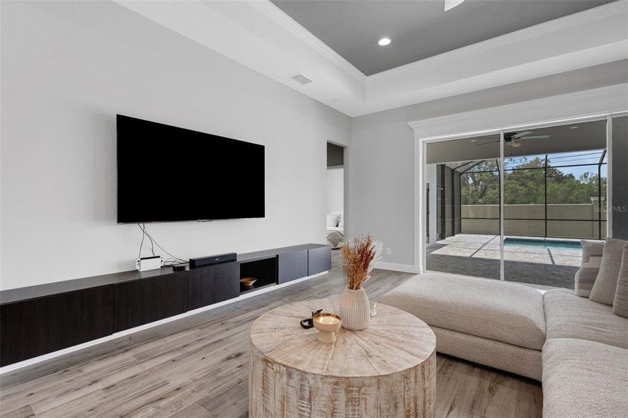 Furnished interior view inside a new home in , Lakeland (Image 8).