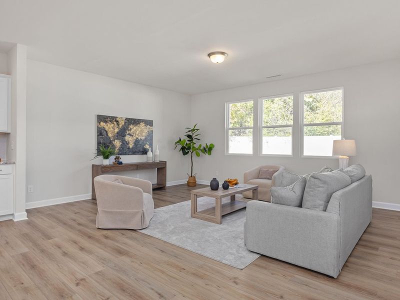 Furnished interior view inside a new home in Gregory Village, Lillington (Image 8).