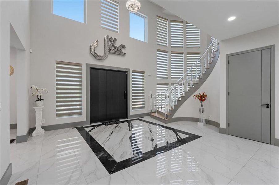 Furnished interior view inside a new home in , Stone Mountain (Image 11).
