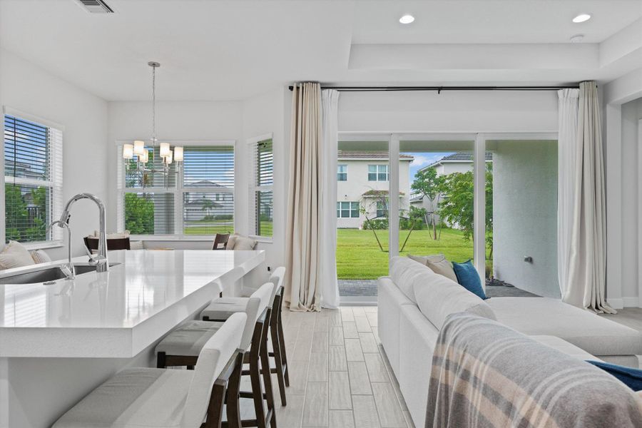 Furnished interior view inside a new home in , Westlake (Image 10).