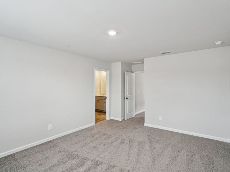 Primary Bedroom in the Thompson floorplan at a Meritage Homes community in Atlanta, GA.