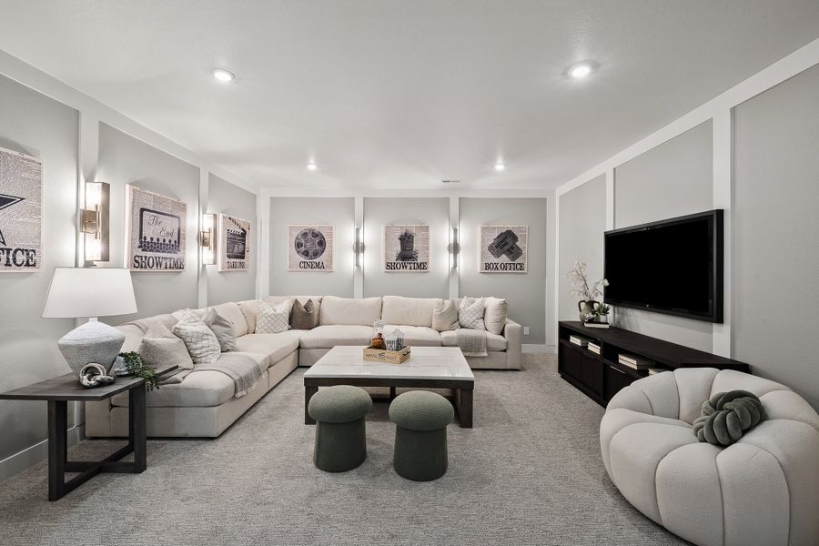 Representative furnished interior of a home built from the 1 by Trumark Homes in Trumark Homes at Tanterra, Parker (Image 27).