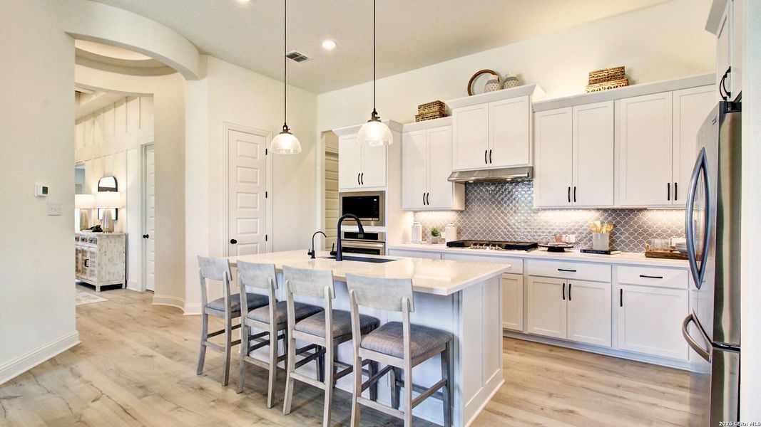 Furnished interior view inside a new home in Meyer Ranch – Premier, New Braunfels (Image 16). Furnished interior view inside a new home in Meyer Ranch – Premier, New Braunfels (Image 16).