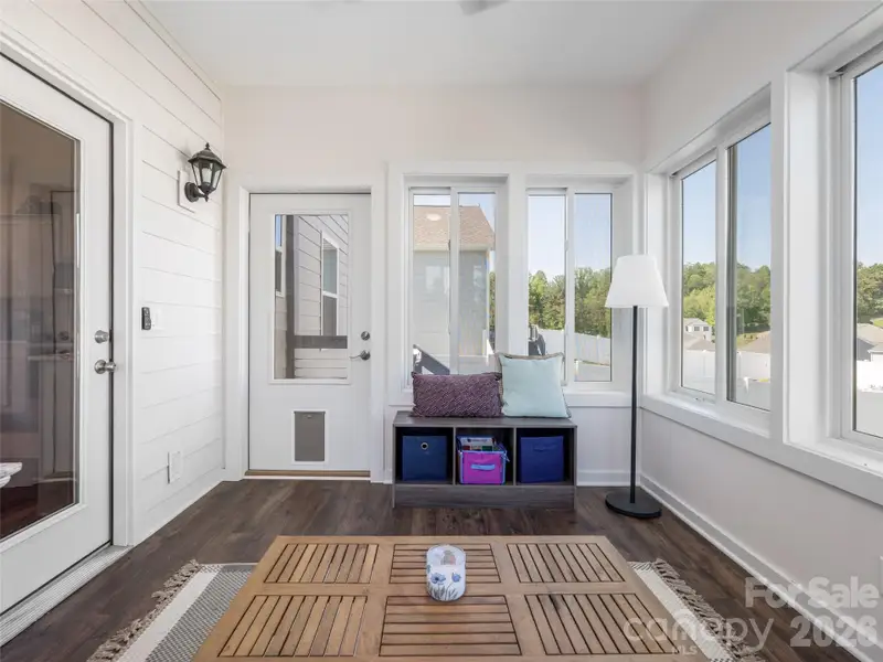 Enclosed sunroom Enclosed sunroom