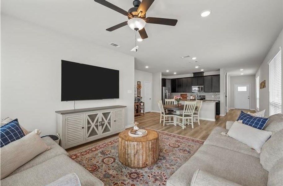 Furnished interior view inside a new home in , Waco (Image 13). Furnished interior view inside a new home in , Waco (Image 13).