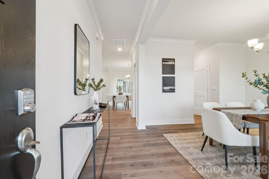 Furnished interior view inside a new home in Brantley, Mooresville (Image 8).