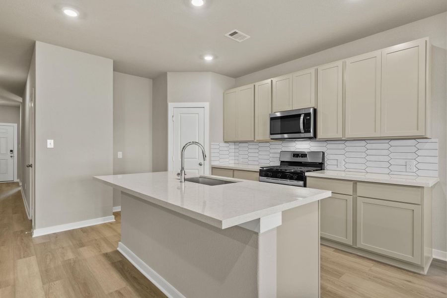Furnished interior view inside a new home in Cypress Green, Hockley (Image 9).