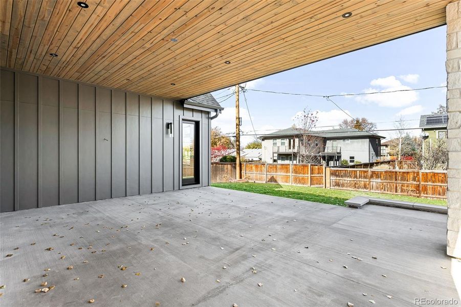 Exterior details and patio area of a home in , Denver (Image 30).