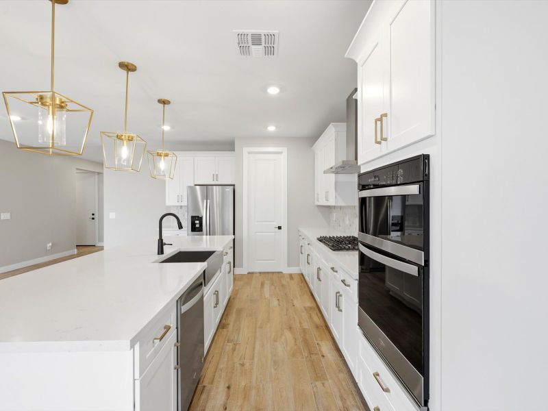 Furnished interior view inside a new home in Legacy Place, Glendale (Image 6). Furnished interior view inside a new home in Legacy Place, Glendale (Image 6).