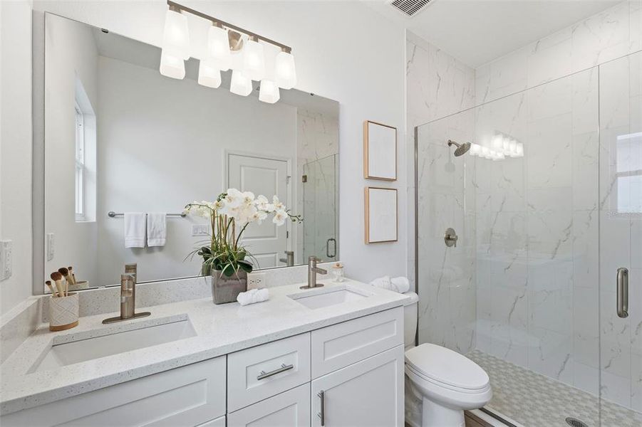 Furnished interior view inside a new home in , Sanford (Image 10).