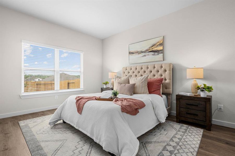 Furnished interior view inside a new home in Vista West, Fort Worth (Image 4).