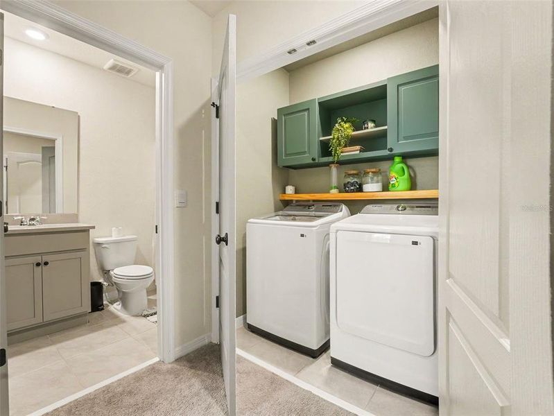Furnished interior view inside a new home in , Davenport (Image 4).