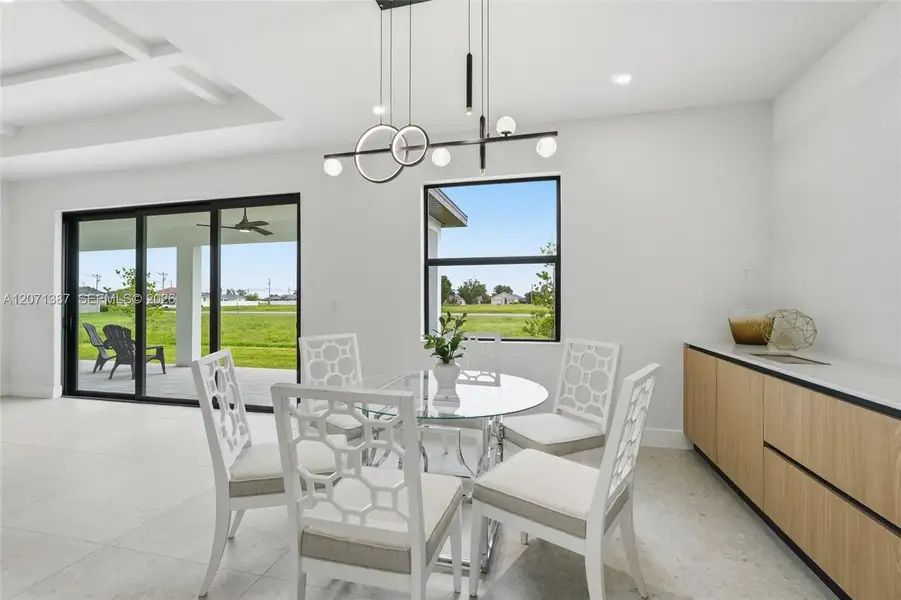 Furnished interior view inside a new home in , Cape Coral (Image 8).