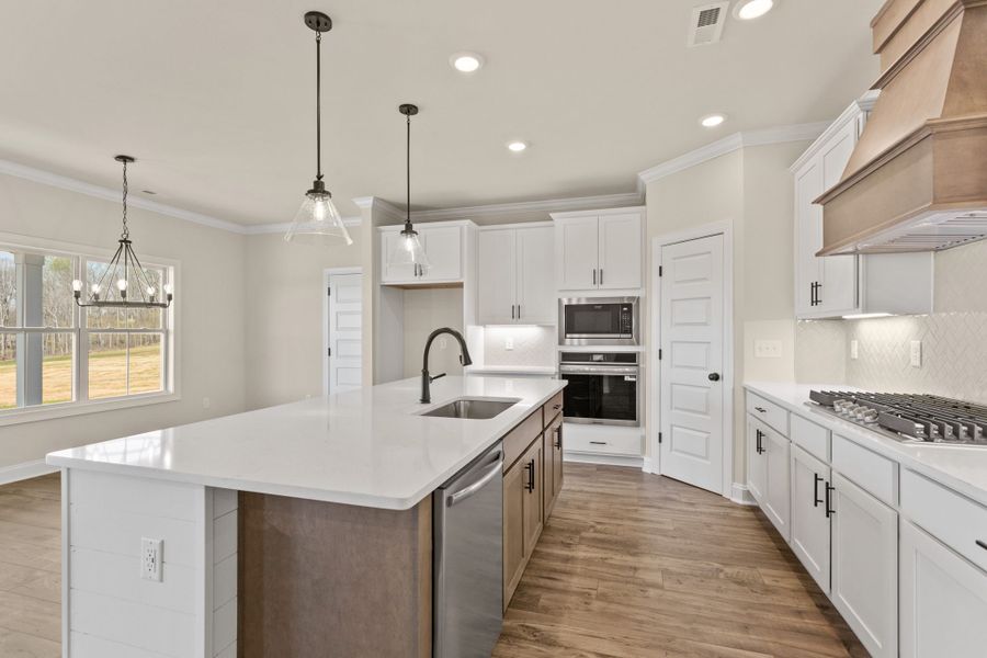 Furnished interior view inside a new home in Cherokee Knoll, Williamston (Image 9).