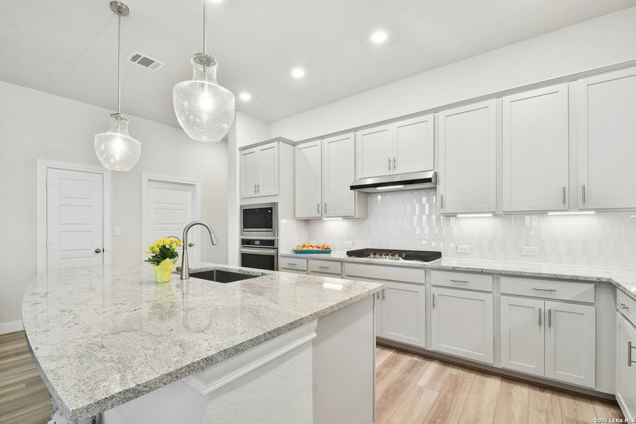 Furnished interior view inside a new home in The Crossvine 45’, Schertz (Image 6).