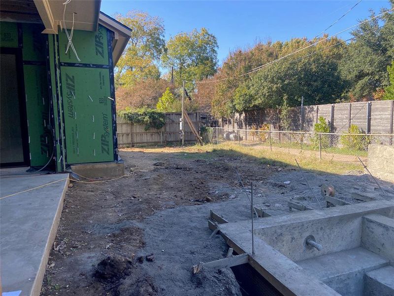 In-progress construction of a new home in , Dallas, TX (Image 20). In-progress construction of a new home in , Dallas, TX (Image 20).