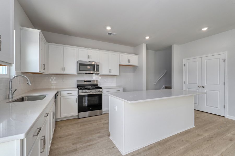 Furnished interior view inside a new home in Garden Grove, Conway (Image 8).
