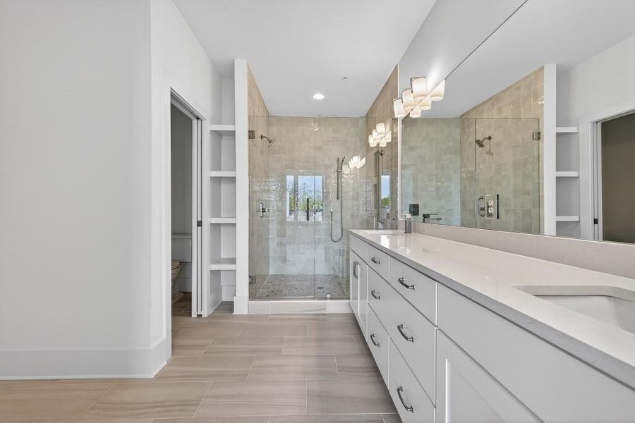 Furnished interior view inside a new home in , Decatur (Image 19).