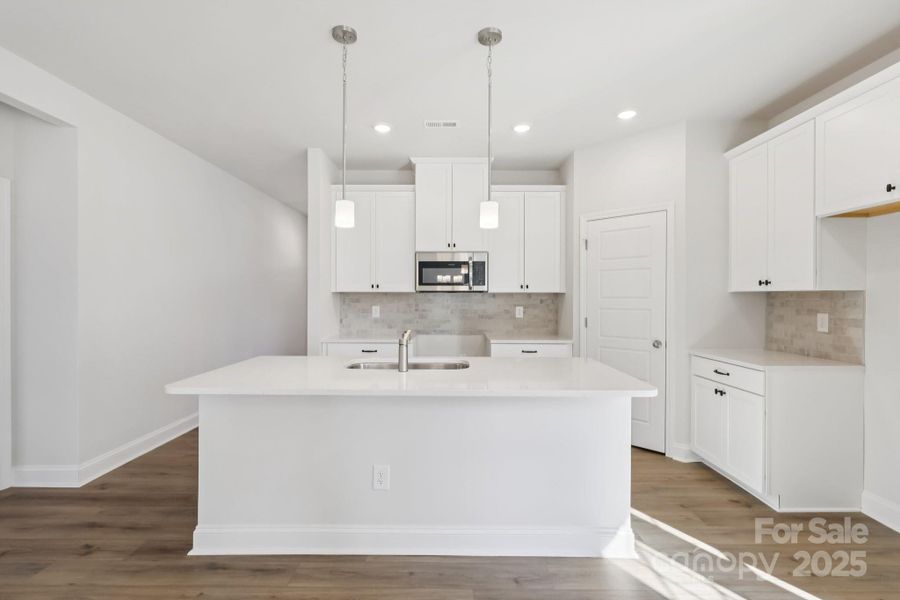 Furnished interior view inside a new home in Edgewood Preserve, Huntersville (Image 4). Furnished interior view inside a new home in Edgewood Preserve, Huntersville (Image 4).