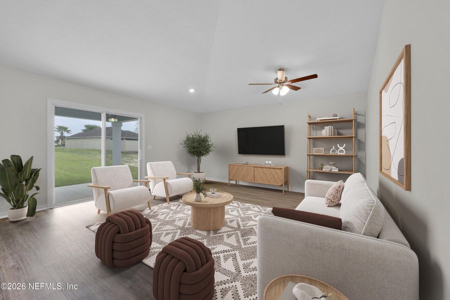 Furnished interior view inside a new home in Rolling Hills, Green Cove Springs (Image 5).