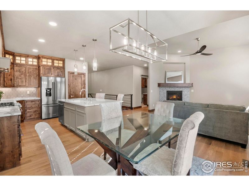 Furnished interior view inside a new home in , Loveland (Image 16).