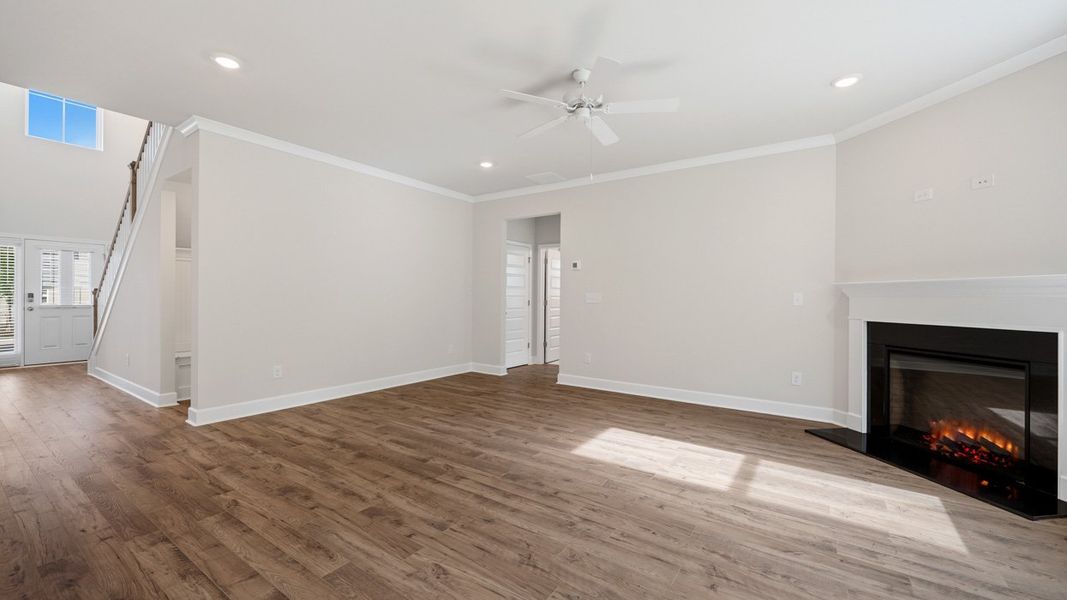 Spacious, unfurnished interior of a new home in Wildwood, Covington (Image 18). Spacious, unfurnished interior of a new home in Wildwood, Covington (Image 18).