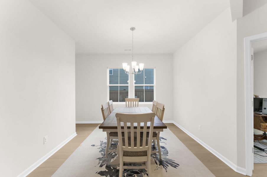 Furnished interior view inside a new home in , Summerville (Image 43). Furnished interior view inside a new home in , Summerville (Image 43).