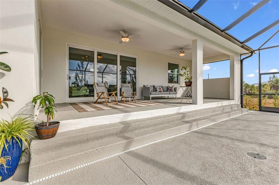 Exterior details and patio area of a home in , Port Charlotte (Image 34). Exterior details and patio area of a home in , Port Charlotte (Image 34).