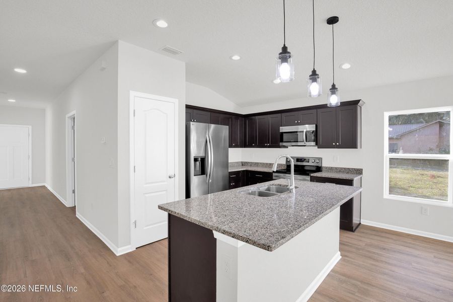 Furnished interior view inside a new home in , Palatka (Image 5).