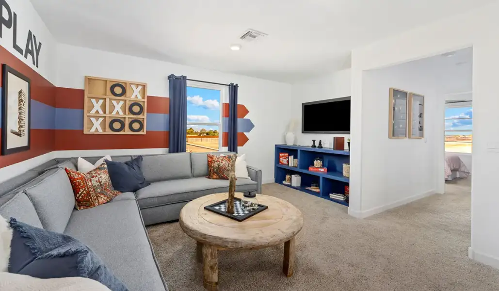 Furnished interior view inside a new home in Blackhawk, Tucson (Image 15).