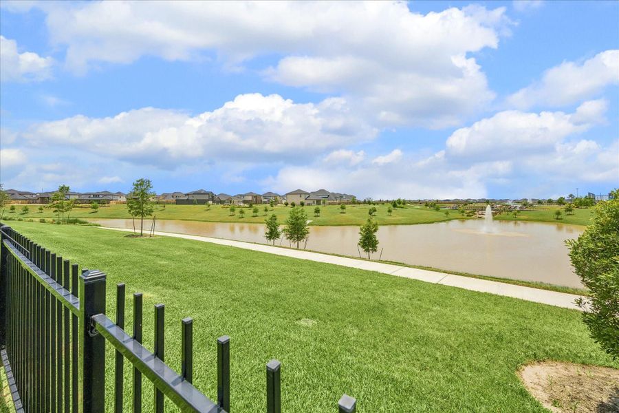 Another gorgeous view from your backyard.