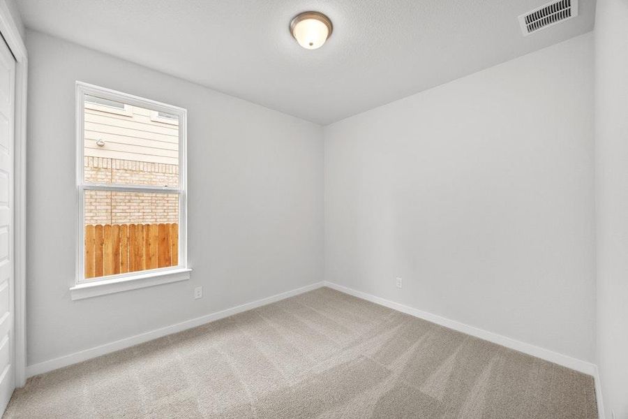 Spacious, unfurnished interior of a new home in Santa Rita Ranch, Liberty Hill (Image 13). Spacious, unfurnished interior of a new home in Santa Rita Ranch, Liberty Hill (Image 13).