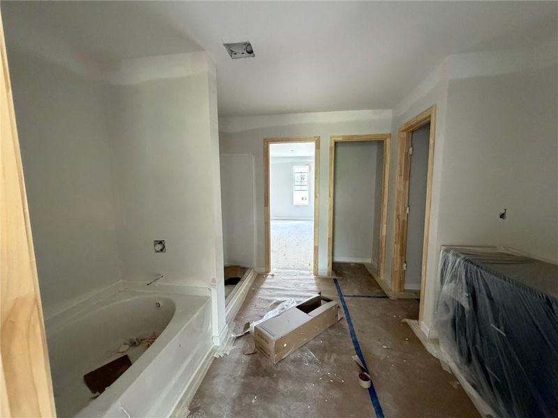 In-progress construction of a new home in Cherry Glen, Euharlee, GA (Image 4).