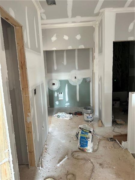 In-progress construction of a new home in , Atlanta, GA (Image 16).