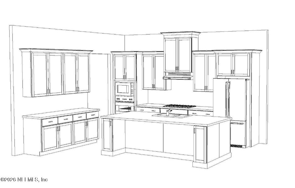 Exterior rendering of this home design in , St. Augustine, FL (Image 3).
