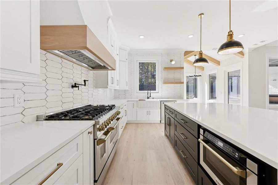 Furnished interior view inside a new home in , Dacula (Image 18).