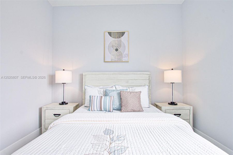 Furnished interior view inside a new home in , Cape Coral (Image 34).