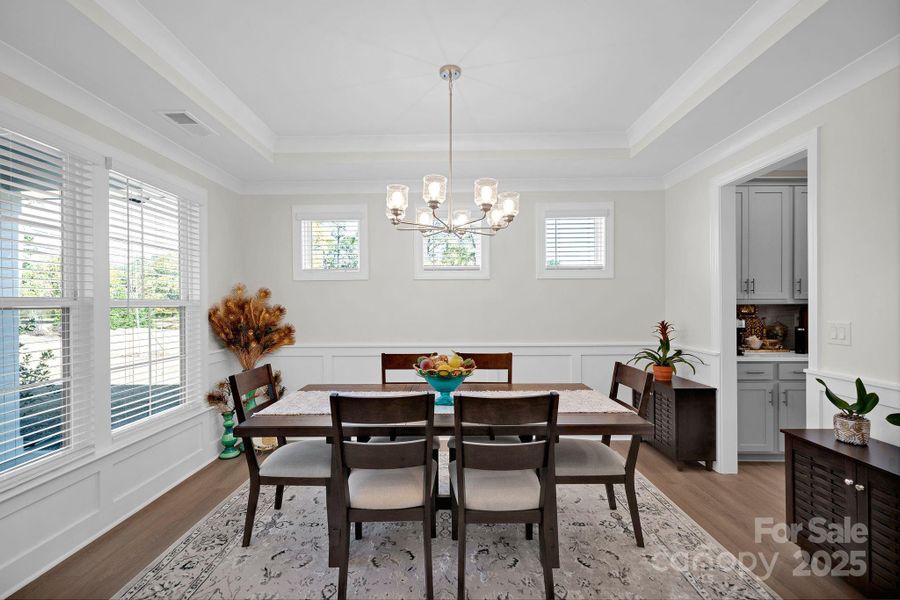 Furnished interior view inside a new home in Whitaker Pointe, Huntersville (Image 16).