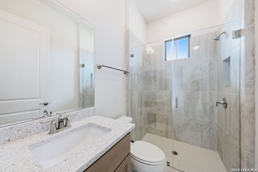Furnished interior view inside a new home in , San Antonio (Image 7).