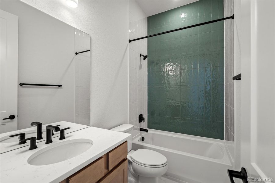 Furnished interior view inside a new home in Wolf Ranch - Enclave Collection, Colorado Springs (Image 12).