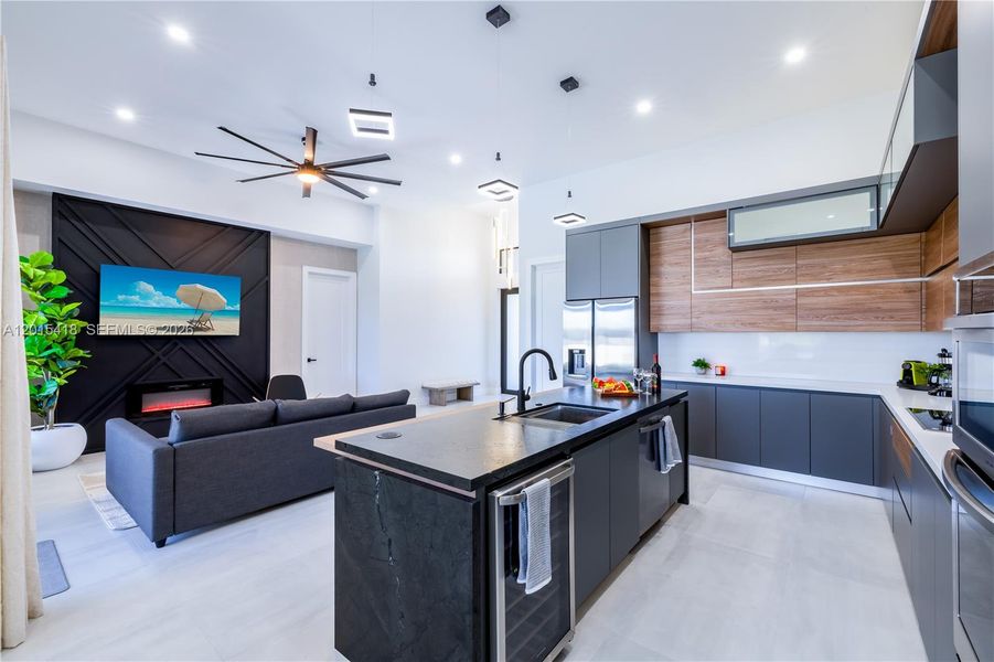 Furnished interior view inside a new home in , Cape Coral (Image 14).